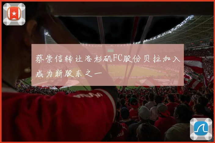 蔡崇信转让洛杉矶FC股份贝拉加入成为新股东之一